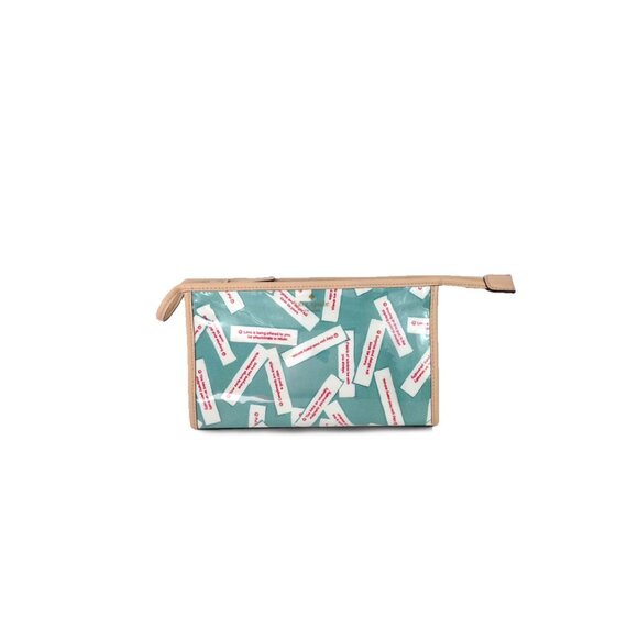 Kate Spade 'Fortunes' Medium Heddy Travel Cosmetic Case, Dusty Jade - Picture 7 of 7